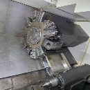 []2018年韩国原装威亚L300MC车铣复合，12寸液压中空卡盘.