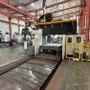 亚威6米龙门，工作台2.4米6米，门宽2.7米，门高1.5米.