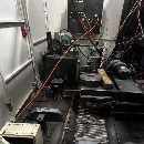 沈阳800双台卧加，整T结构千分度，带光栅齿轮头带中心.